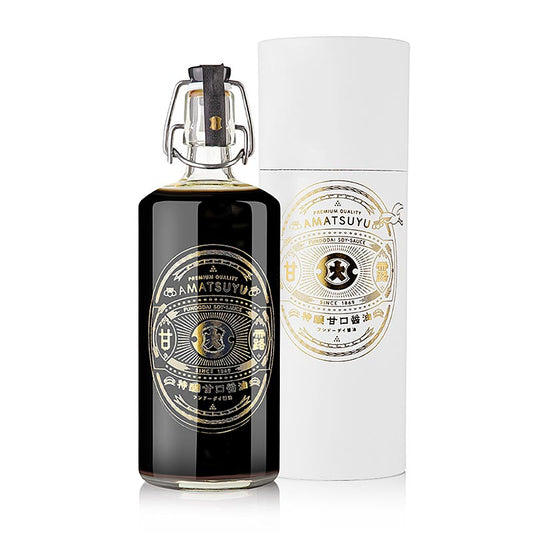 Authentische Premium-Sojasauce Heisei Ama Tsuyu aus Japan, 720 ml, für reichen Umami-Geschmack in Sushi, Nudeln, Marinaden und mehr