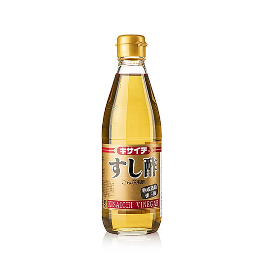 Kombu Sushi Essig von Kisaichi, 360 g - Premium-Essig mit Kombu-Extrakt für den perfekten Geschmack von süßem und umami Sushi-Reis, ideal für die Zubereitung von köstlichem Sushi zu Hause oder im Restaurant