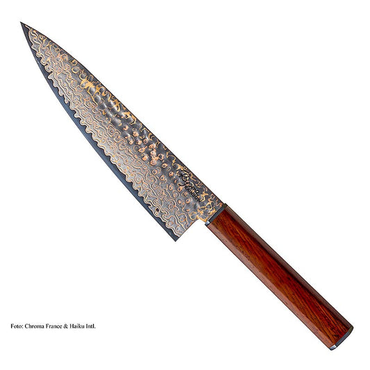 RR-04 Chroma Ryoma Rainbow Kochmesser, 21cm, 1 St - high-quality, multi-colored chef's knife with 21cm blade