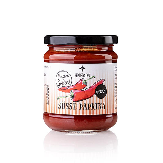 Aufstrich aus süßer Paprika und authentischer griechischer Rezeptur, perfekt für jede Gelegenheit, Anemos kaufen in der Schweiz