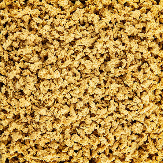 German

Alt-Text: Veganer Soja-Granulat von Vantastic Foods, 9 kg, ideal als Fleischersatz für eine pflanzliche Ernährung