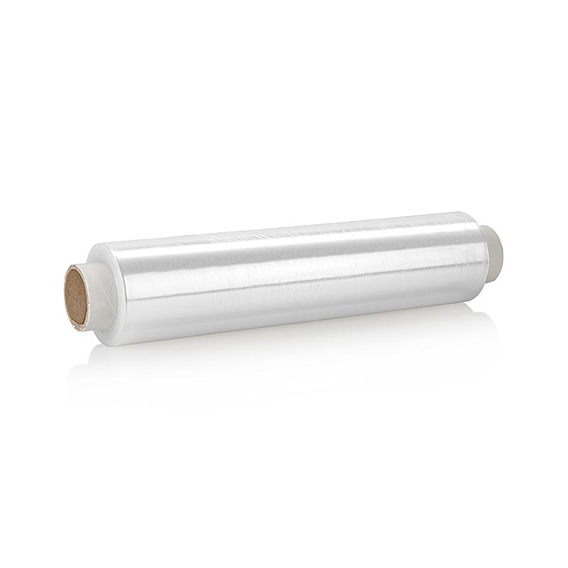 Frischhaltefolie aus PE ohne PVC für Lebensmittelverpackung, 30cm x 300m, 1 Stück