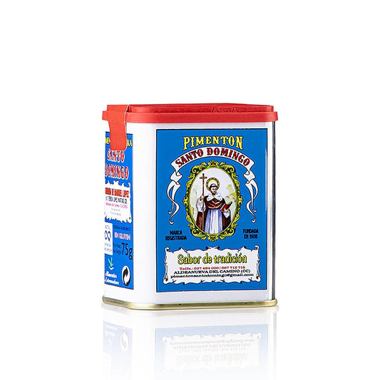 Paprikapulver geräuchert - scharf, Pimenton, 75 g - köstliches geräuchertes, scharfes Paprikapulver, 75 g-Packung