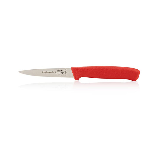 ProDynamic Küchenmesser mit 8 cm Klinge und rotem Griff von DICK – hochwertiges und langlebiges Kochmesser für die Küche