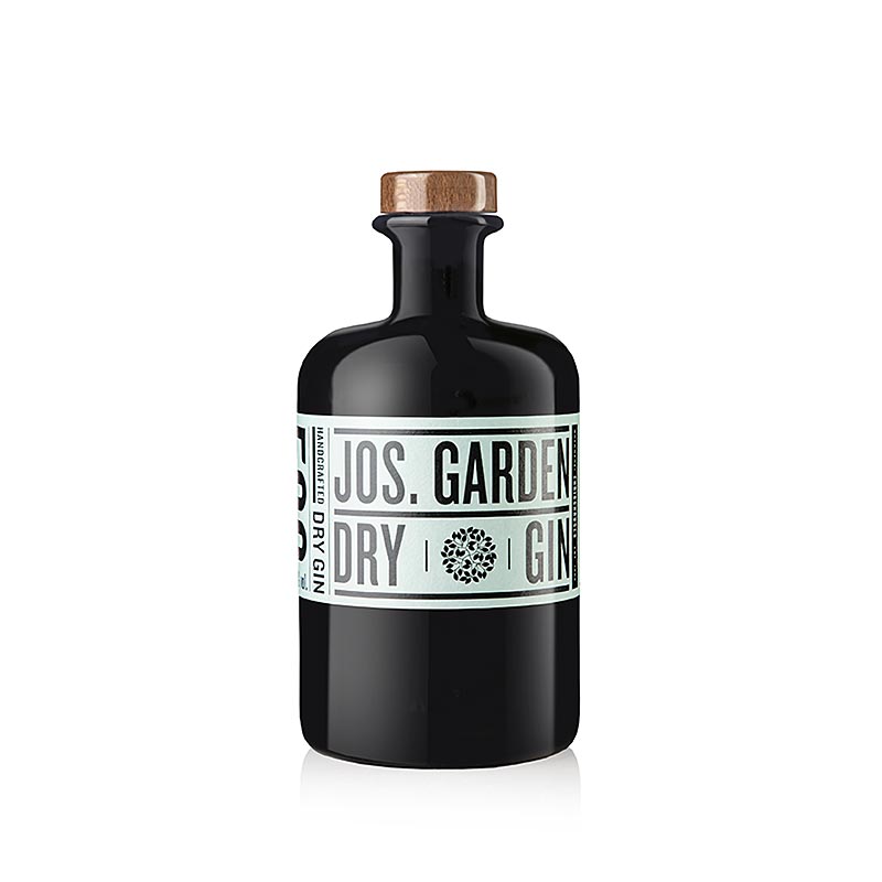 Ehringhausen Jos Garden Dry Gin, 44 % vol, BIO, 500 ml - handcrafted premium organic gin from the garden, 500 ml bottle