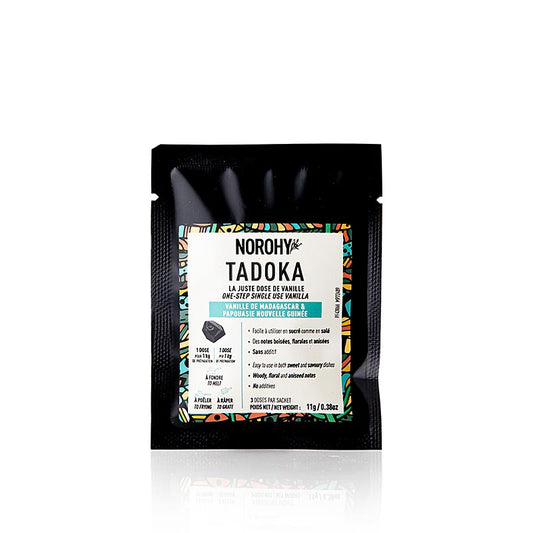 Valrhona - Norohy Tadoka, Vanille in Kakaobutter (Madagaskar & Papua-Neuginea), 11 g