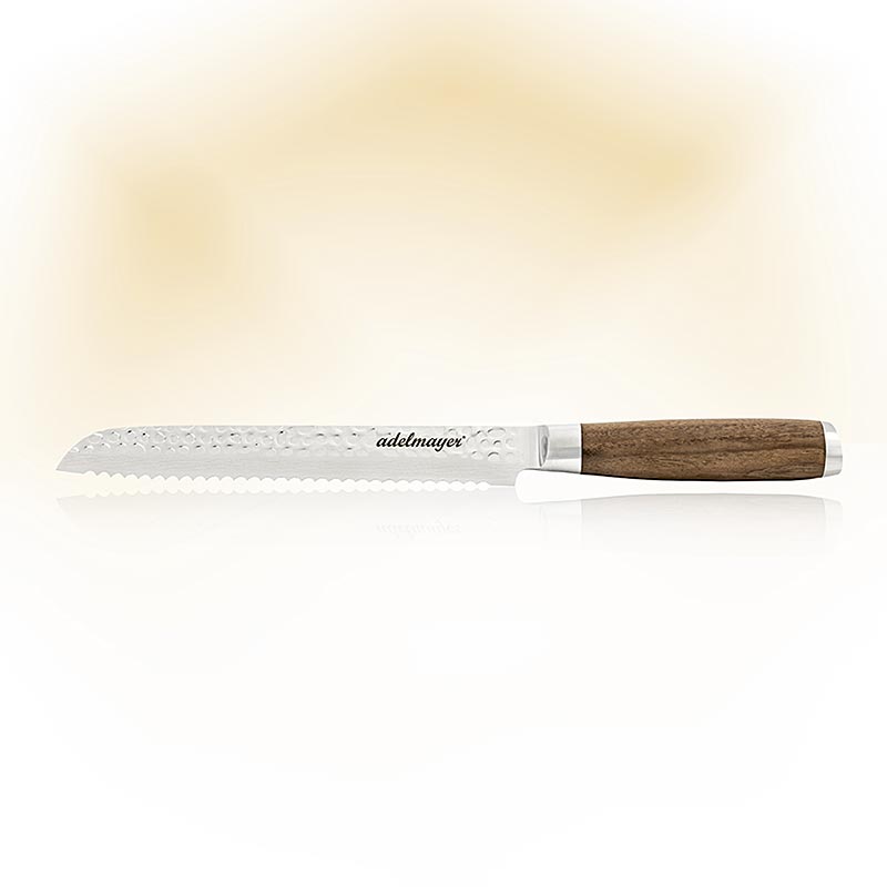 Damast Brotmesser von adelmayer, 20,5cm lang, hochwertiges Produkt, 1 Stück