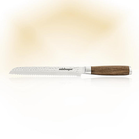 Damast Brotmesser von adelmayer, 20,5cm lang, hochwertiges Produkt, 1 Stück