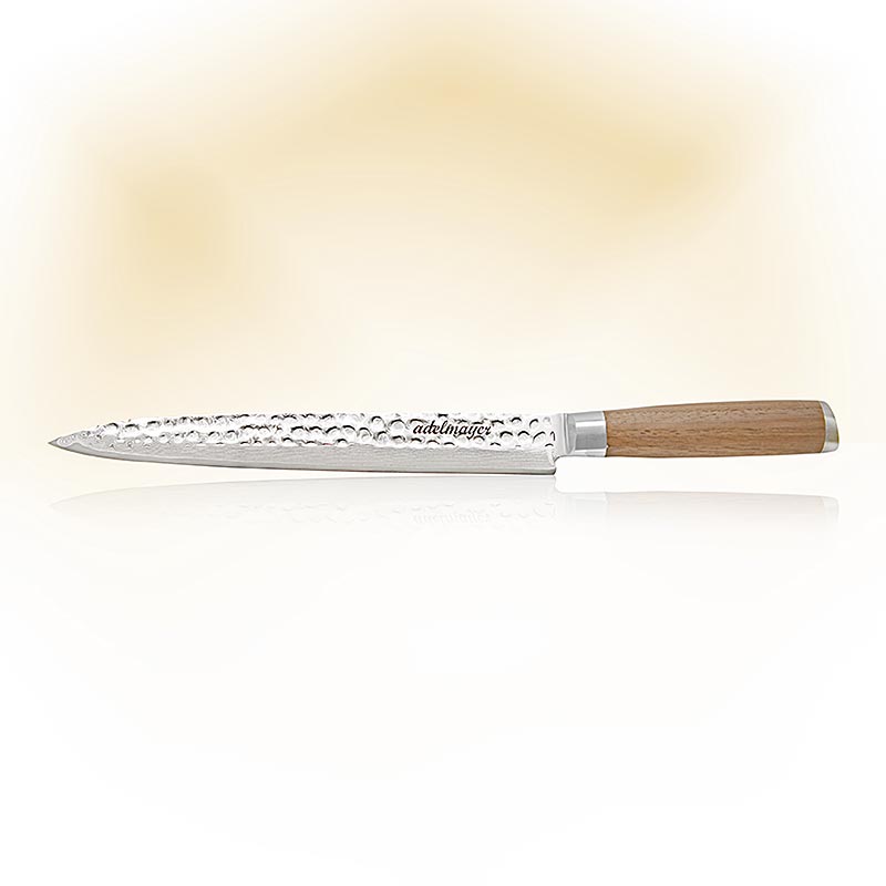 Damast Filetiermesser, 24,5cm, adelmayer®, 1 St - Hochwertiges Filetiermesser mit Damastklinge, ideal zum präzisen Filetieren von Fisch