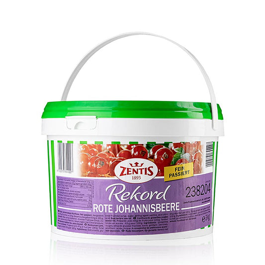 Rote Johannisbeerkonfitüre, extra, 3 kg - Großpackung leckerer Konfitüre