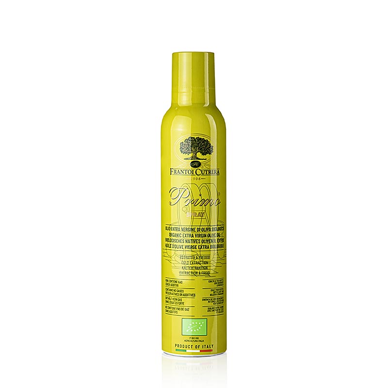 Huile d'olive Frantoi Cutrera « Primo » en spray, Sicile, bio, 250 ml