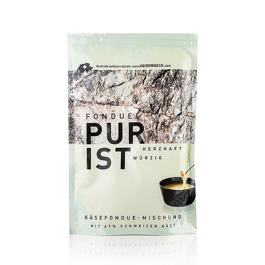 Authentische Zubereitung von Schweizer Käsefondue für Fondue Puristen, 600 g