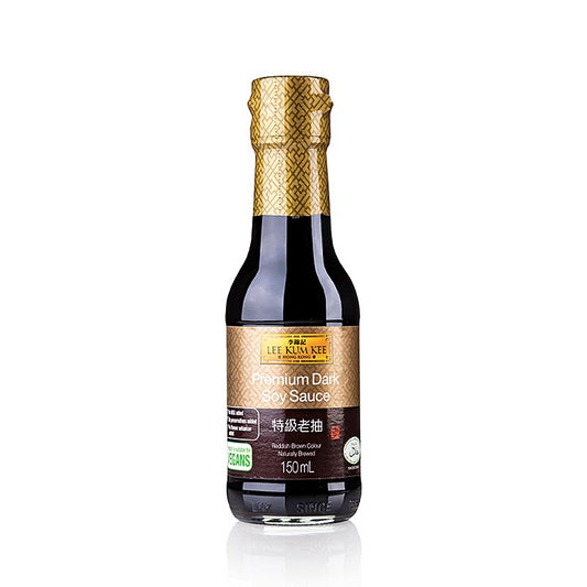 Premium Dark Sojasauce von Lee Kum Kee, 150 ml Flasche, hochwertige Qualität, intensiver Geschmack