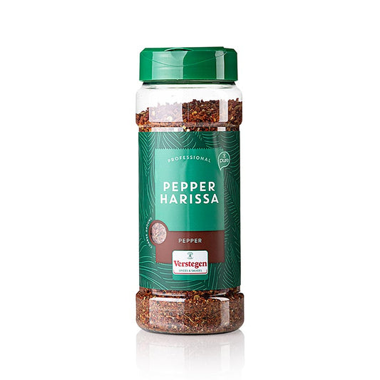 Pepe Harissa macinato grosso puro, miscela di spezie con paprika, Verstegen, 270 g