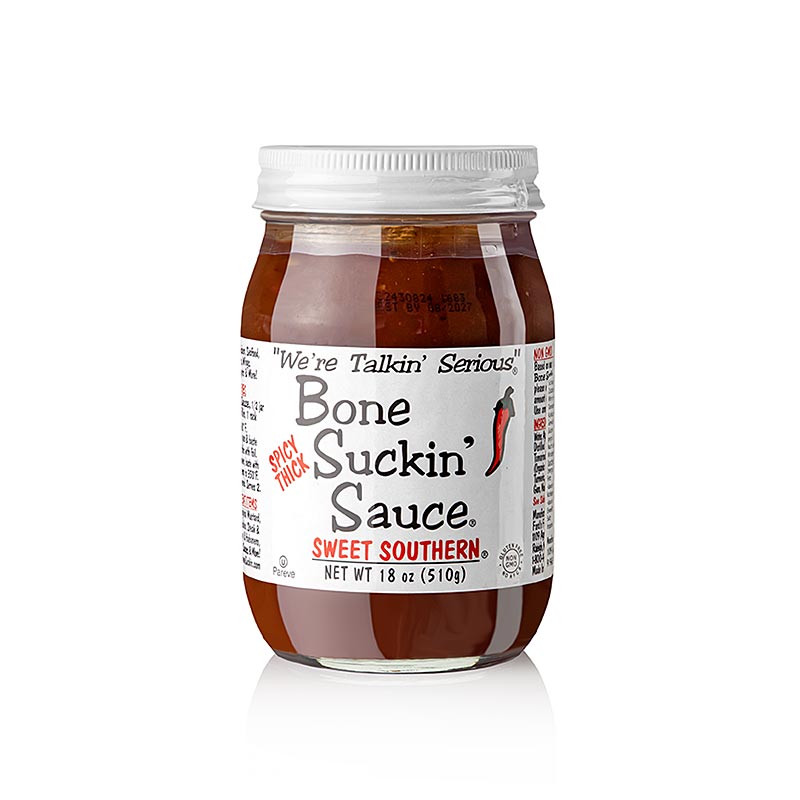 Bone Suckin BBQ Sauce Sweet Southern Spicy THICKER Style, Ford´s Food, 420 ml