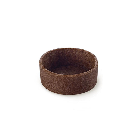 Filigrano Mini Choco Dessert Tartelettes, rund, ø38mm, H 18mm, HUG, 268 g, 40 St - Leckere Mini-Schokoladen-Desserts in runden Tartelettes, ideal für besondere Anlässe