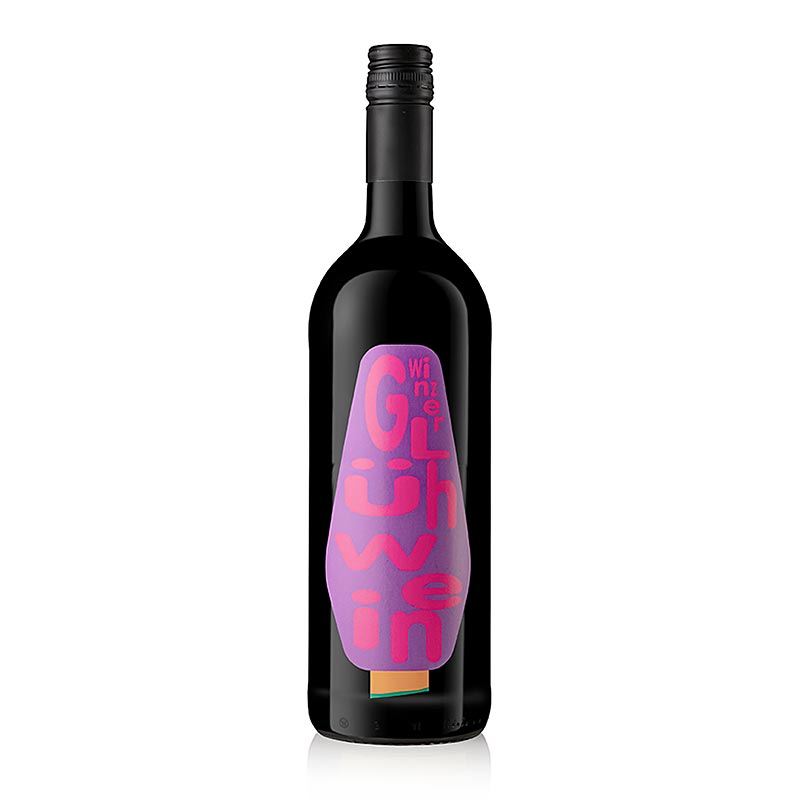 Flasche Winzer Glühwein, rot, vegan 11,5 % vol, BIO, Leiner, 1 l, perfekt für gemütliche Abende
