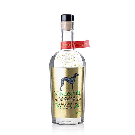 Windspiel Weihnachten alkoholfrei, 500 ml - Feierliche, alkoholfreie Spirituose für die festliche Weihnachtszeit