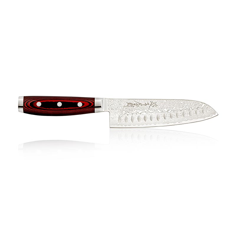 Yaxell Super Gou Santoku Messer, 20cm, 1 Stück, hochwertiges japanisches Kochmesser