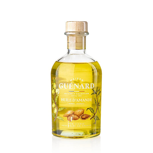 Mandelöl, Guénard, 240 ml - Hochwertiges kaltgepresstes Mandelöl in einer 240 ml Flasche von Guénard