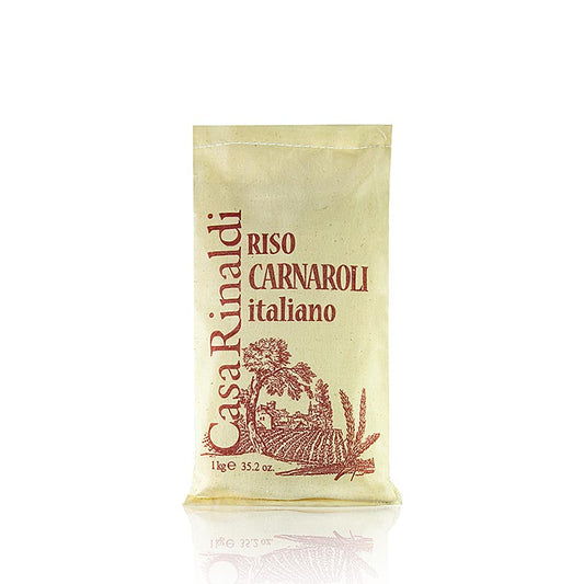 Bio-Risotto-Rundkornreis aus Carnaroli Superfino, Casa Rinaldi, 1 kg, ideal für cremiges Risotto