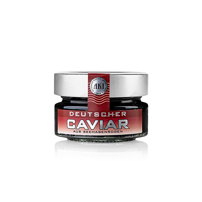 Deutscher Caviar - Seehasen Kaviar, 50 g: Luxuriöser Kaviar aus deutschen Gewässern, ideal für Feinschmecker und Gourmet-Gerichte
