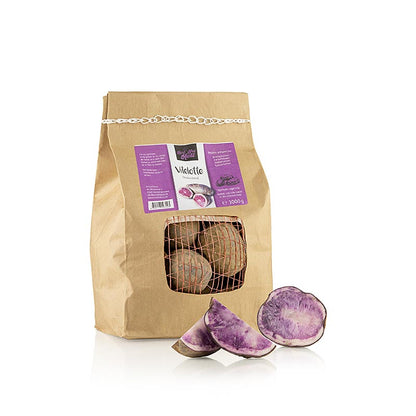 Kartoffelkult - Pomme de terre "Vitelotte", fraîche, 1 kg