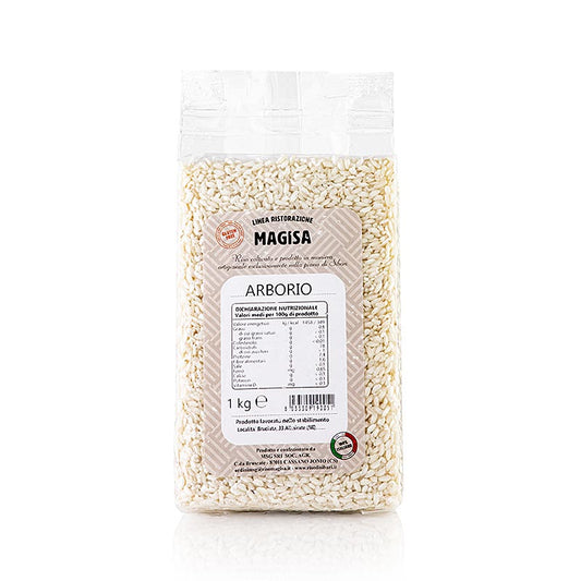 Arborio - Risottoreis, Magisa, 1 kg - hochwertiger Reis für die Zubereitung von cremigem Risotto
