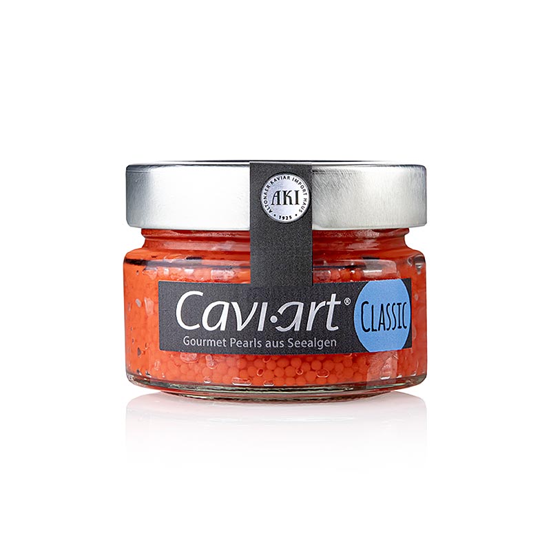 Cavi-art® Caviale di alghe, uova di pesce - Sapore, vegetariano, 100 g