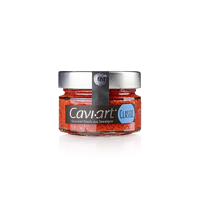 Cavi-art® Caviale di alghe, uova di pesce - Sapore, vegetariano, 100 g