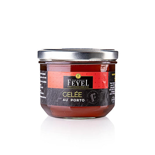 200 g Glas Gelée au Porto - Portweinaspik von Feyel, ein köstlicher Genuss