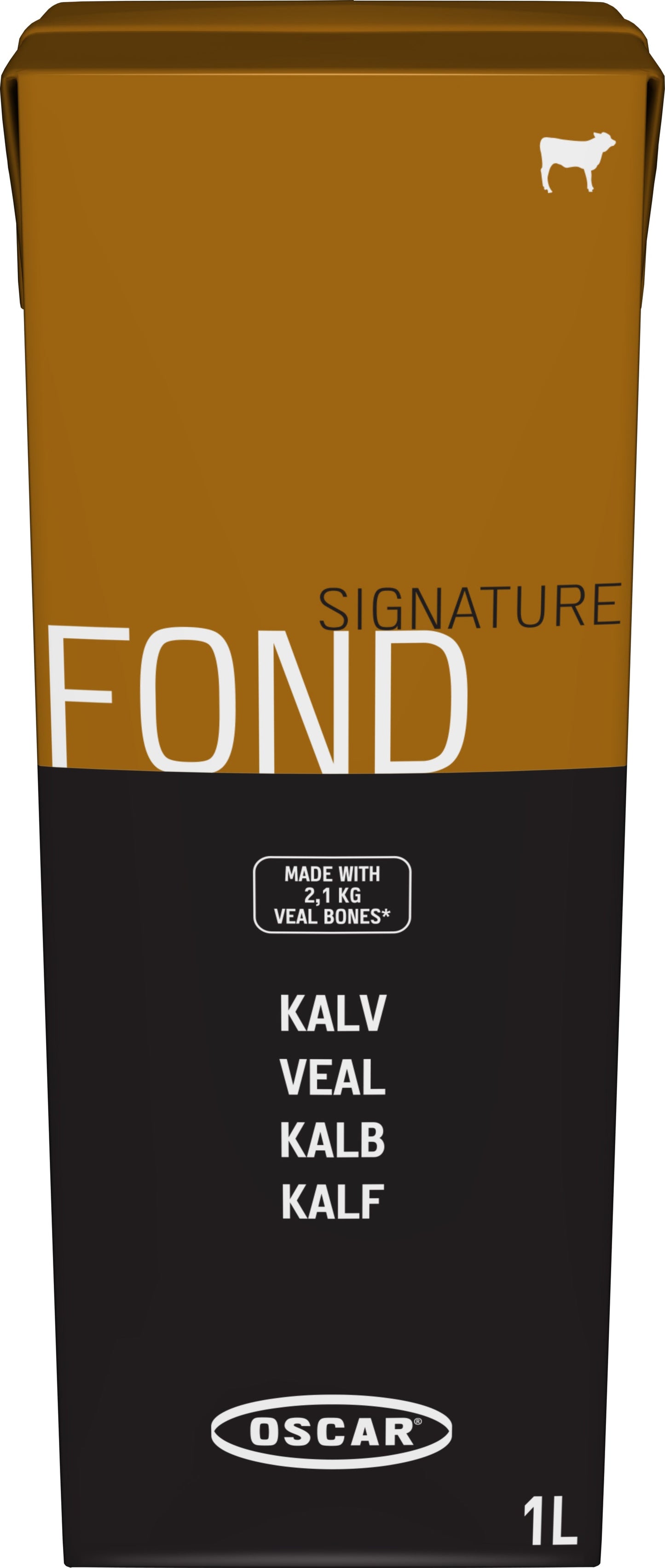 Fondo di vitello Oscar Signatur, liquido, pronto all’uso, 1 l