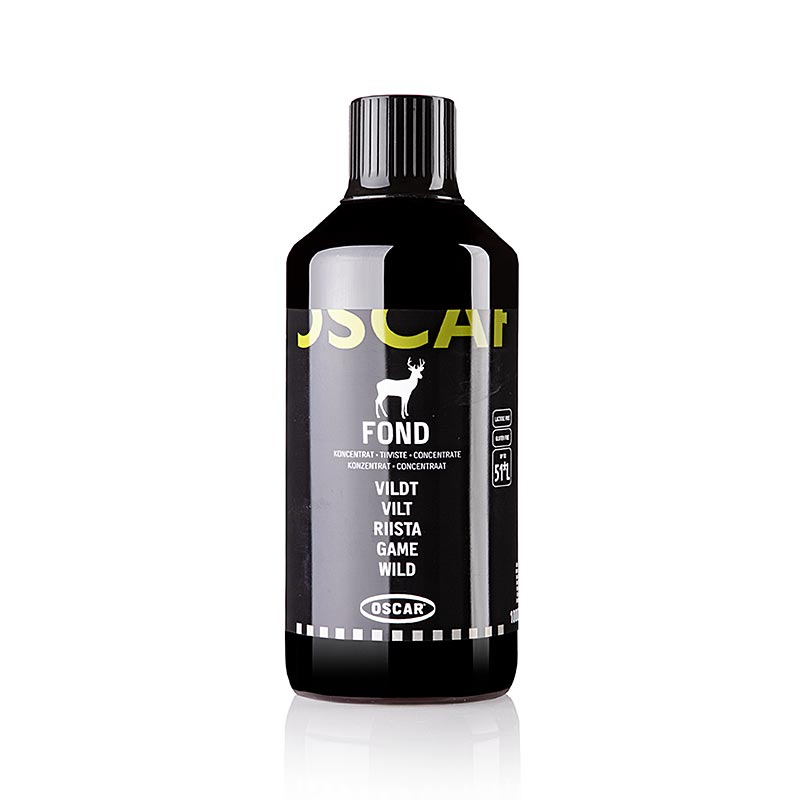 Concentré Oscar - Fond de gibier, liquide, Sans gluten pour environ 5,1 l), 1 l