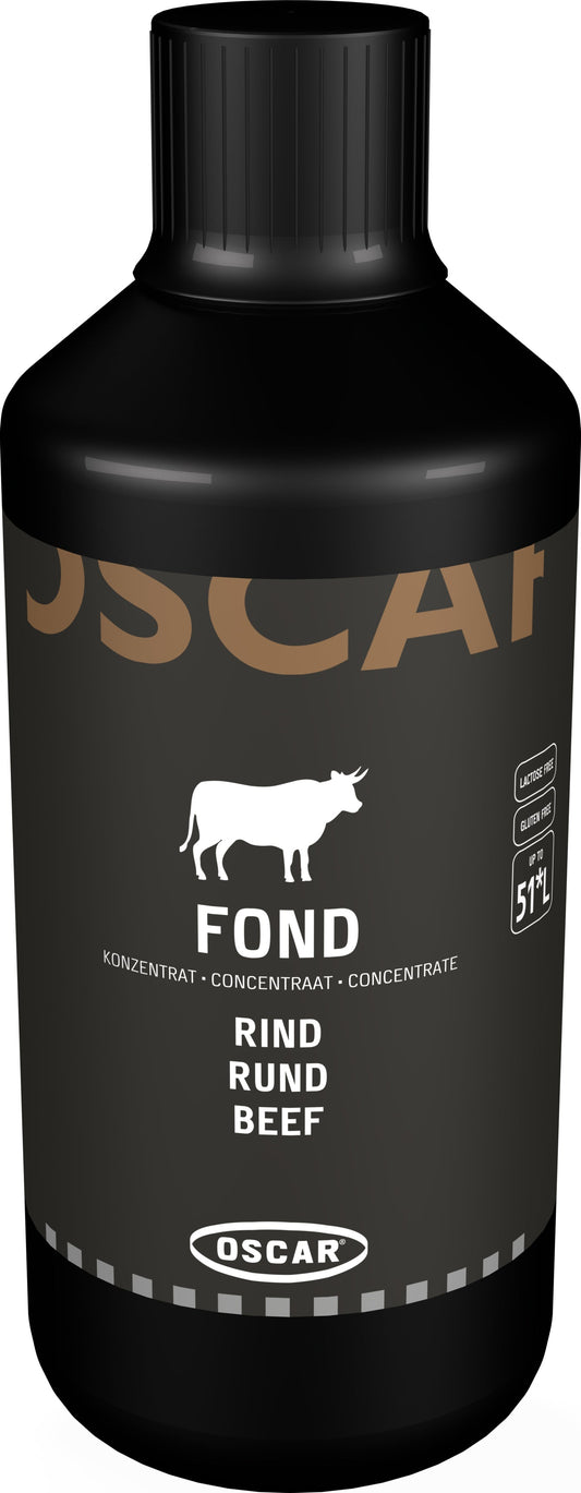 Concentrato Oscar - Brodo di manzo, liquido, senza glutine, (per circa 51 litri), 1 l