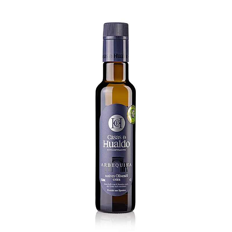 Natives Olivenöl Extra Casas D Hualdo, 100% ARBEQUINA, Spanien, 250 ml