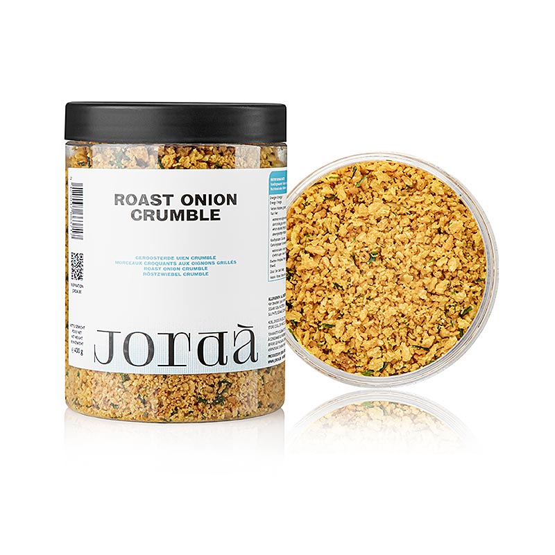 Jorda Crumble Roast Onions, Röstzwiebel & Brot Knusper, 400 g