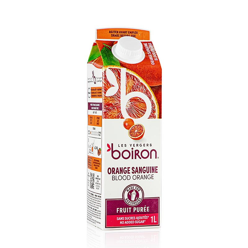 Purée d'orange sanguine Boiron, pasteurisée, 1 l