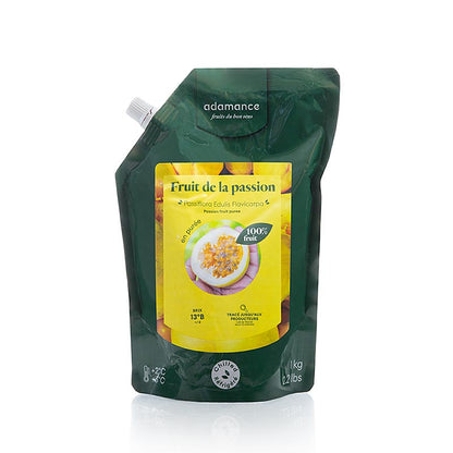 Adamance Frutto della passione, non zuccherato, pastorizzato, 1 kg