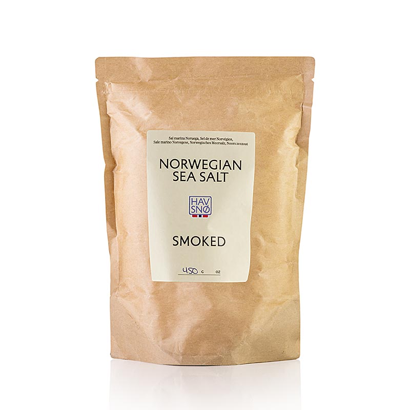 HAVSNØ geräucherte Meersalzflocken, Norwegen, 450 g