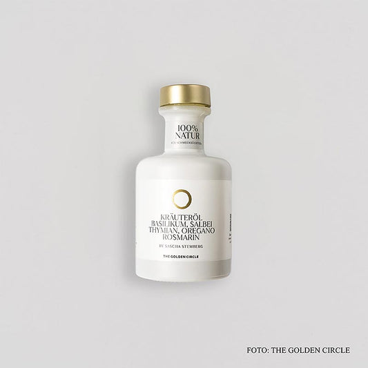THE GOLDEN CIRCLE - Huile aux cinq herbes par Sascha Stemberg, 200 ml