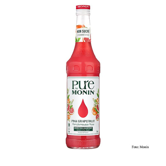 Monin PURE Pamplemousse rose Non sucré 1:25 concentré, 700 ml
