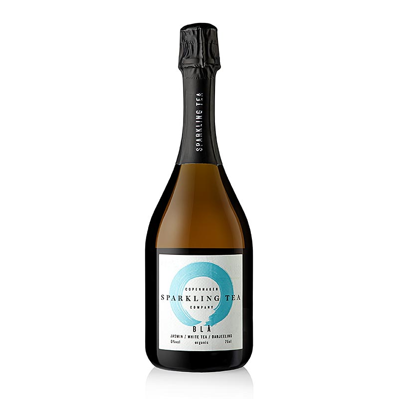 Copenhagen Sparkling Tea BLA Gelsomino, Tè bianco, Darjeeling. Analcolico, biologico, 750 ml