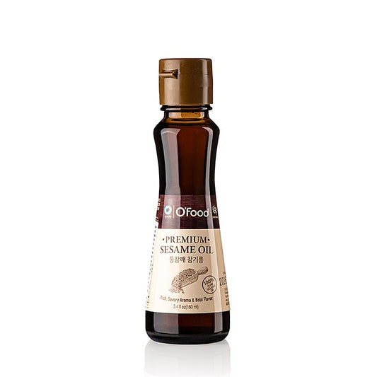 Huile de sésame grillée, Chung Jung One, 160 ml