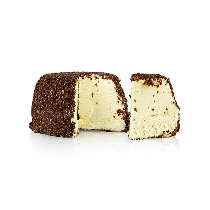 Delice Pommard Coque, Fromage frais français Fromage frais lait de vache et aux graines de moutarde, 110 g