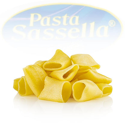 Paccheri frais, grandes pâtes tubulaires, Pasta Sassella, 300 g