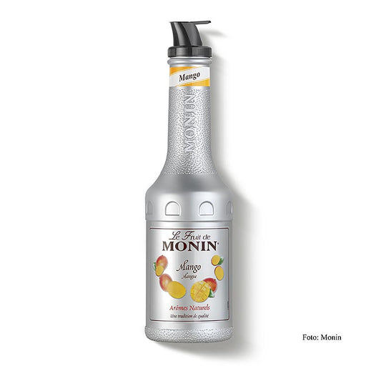 Monin - Fruchtpüreemix - Mango, gezuckert, mit Ausgießer, 1 l