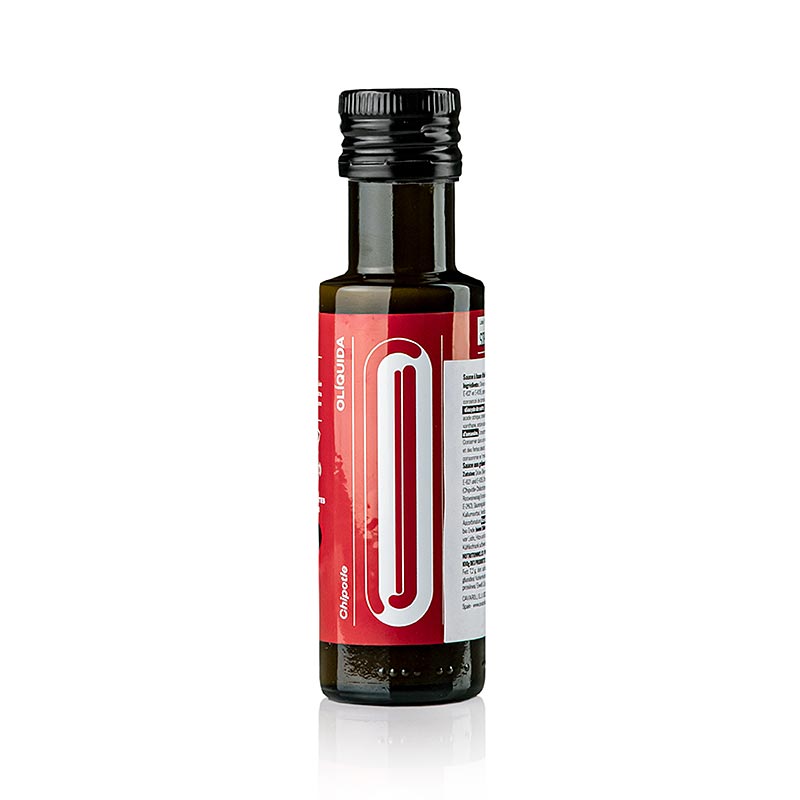 Olive verdi liquide - Salsa di olive CHIPOTLE (condimento), Caviaroli, 100 ml