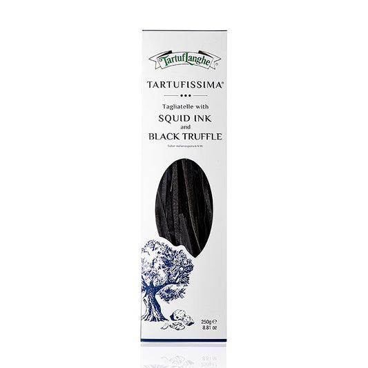 Tartuflanghe TARTUFISSIMA® Tagliatelle Nudeln Tintenfischtinte & Trüffel 250 g