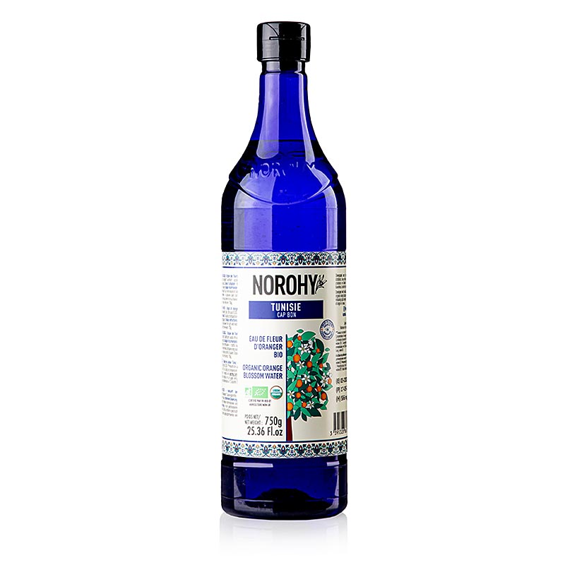 Norohy - Eau de fleur d'oranger de Tunisie, BIO, 750 ml
