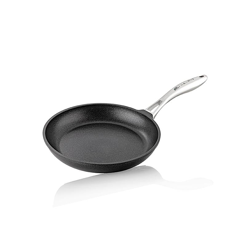 Poêle MAMMUT, manche en acier inoxydable, Ø 20 cm, hauteur 5 cm, fonte AMT, 1 pièce